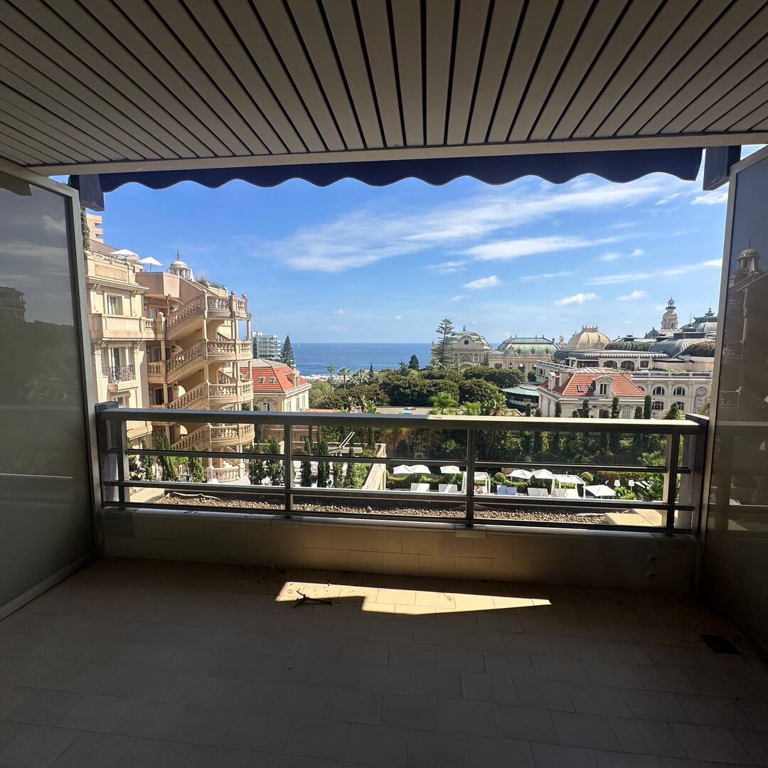 LES FLORALIES  : STUDIO - TERRASSE - VUE DEGAGEE MER - Appartements à vendre à Monaco