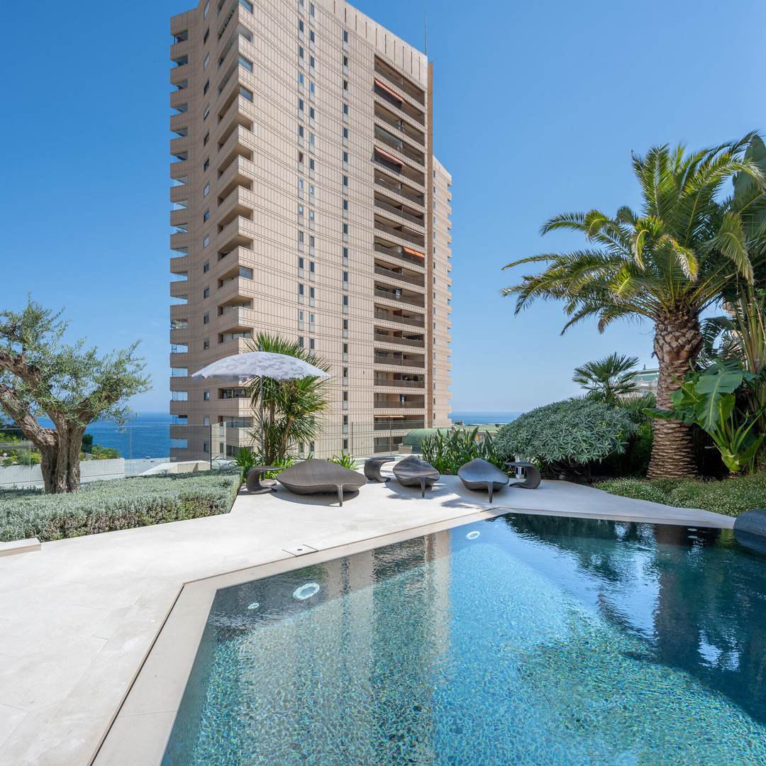 « Carré D’Or » -  Appartement 5 pièces avec piscine et jardin pr - Propriétés à vendre à Monaco