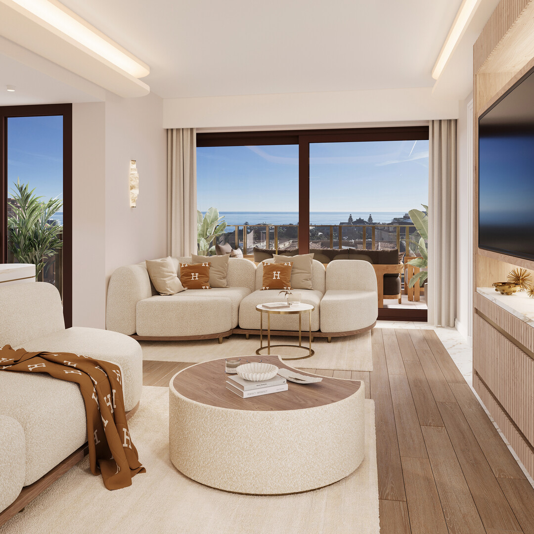 RIVIERA PALACE - 4 PIÈCES EN RÉNOVATION - VUE MER ET CASINO - Appartements à vendre à Monaco