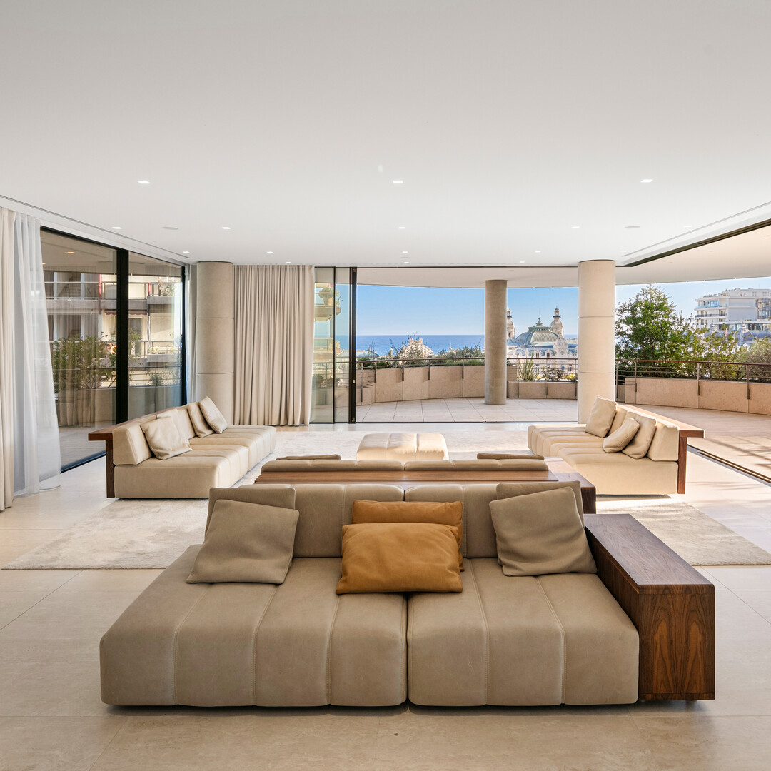 Exclusivité - Vente appartement 5 pièces Monaco Carré d'Or luxueuse résidence - Appartements à vendre à Monaco