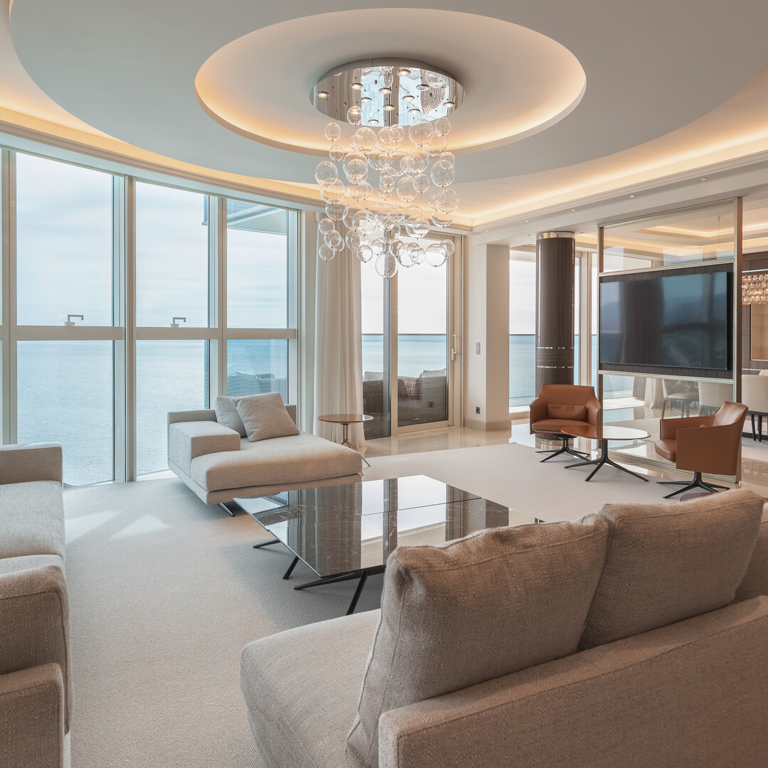 TOUR ODEON - 7 PIECES - MAGNIFIQUE ET RARE APPARTEMENT DE MAÎTRE - Appartements à vendre à Monaco