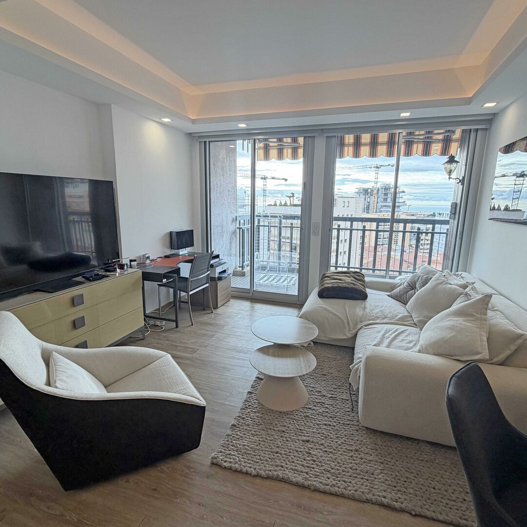 Carré d'Or | 3 pièces rénové | Vue panoramique - Appartements à vendre à Monaco