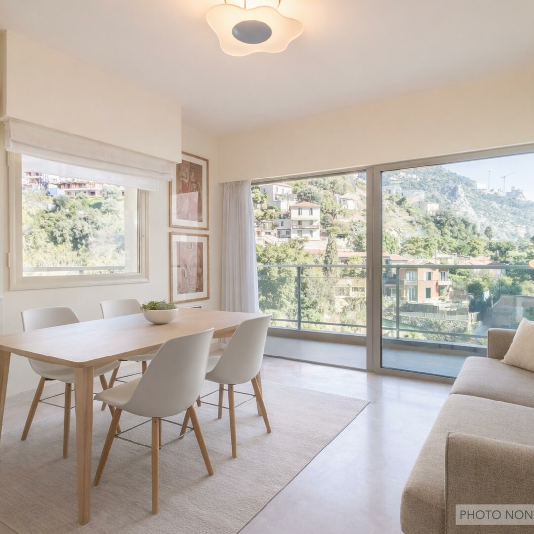 Deux pièces vue dégagée sur la ville et montagne - Appartements à vendre à Monaco