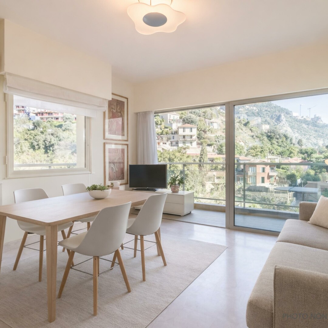 Deux pièces vue dégagée sur la ville et montagne - Appartements à vendre à Monaco
