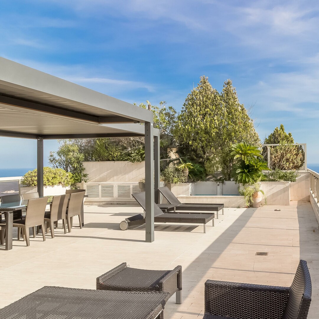 Deux appartements triplex à réunir au Jardin Exotique - Appartements à vendre à Monaco