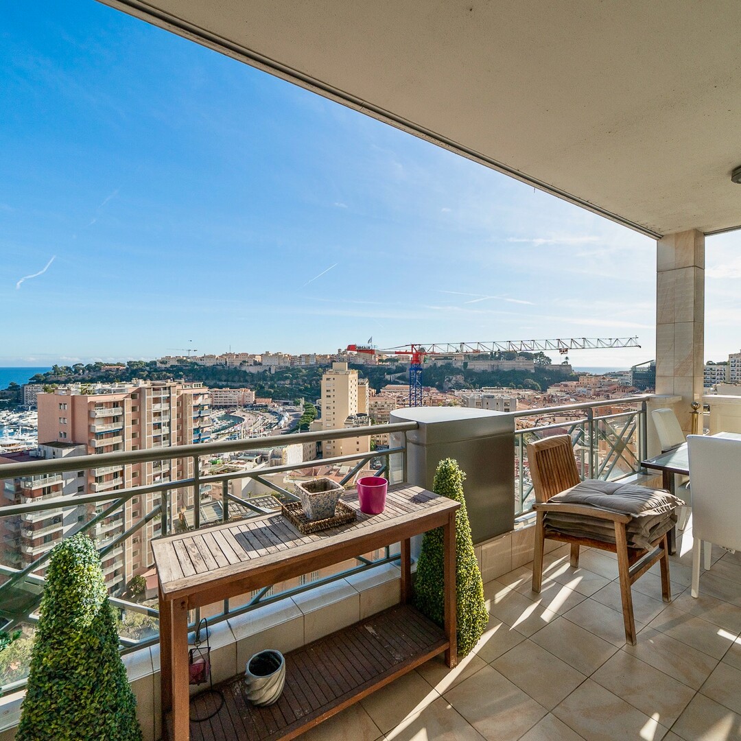 Superbe 3-4 Pièces avec vue mer, port et palais - Appartements à vendre à Monaco