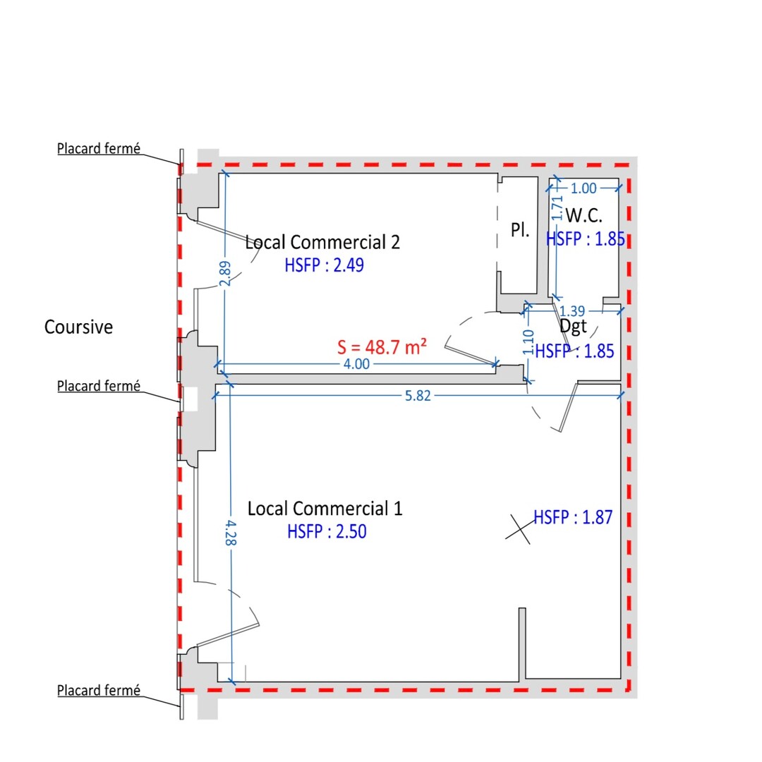 LOCAL EN PLEIN CARRÉ D’OR - Appartements à vendre à Monaco