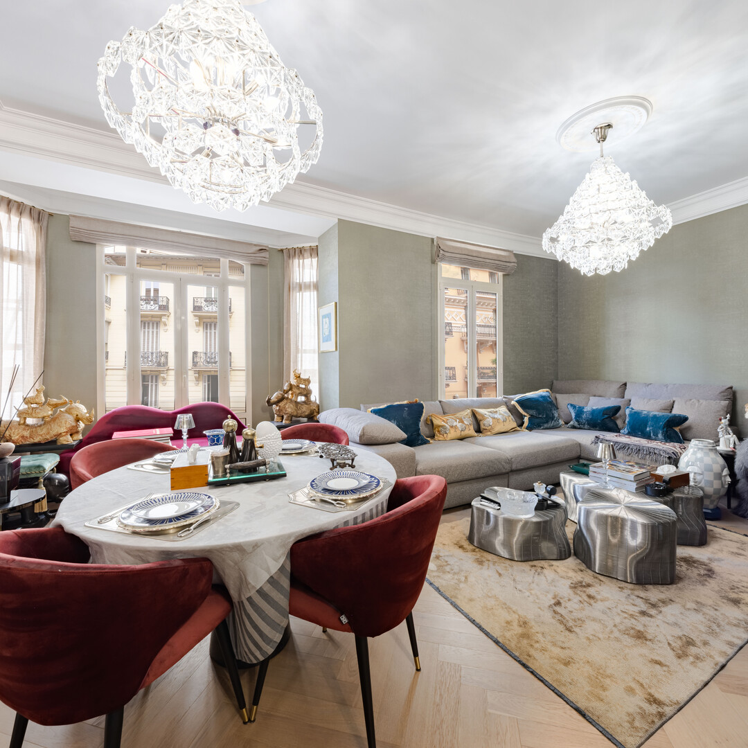 PRESTIGIEUX 4 PIÈCES AVEC FINITIONS LUXUEUSES - VILLA LA ROUSSE - Appartements à vendre à Monaco