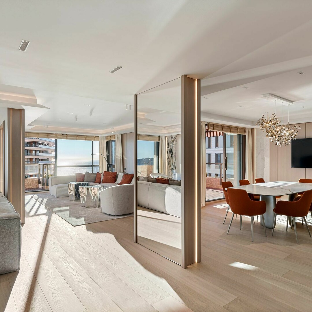 Vente appartement rénové 5/6 pièces Monaco St Roman