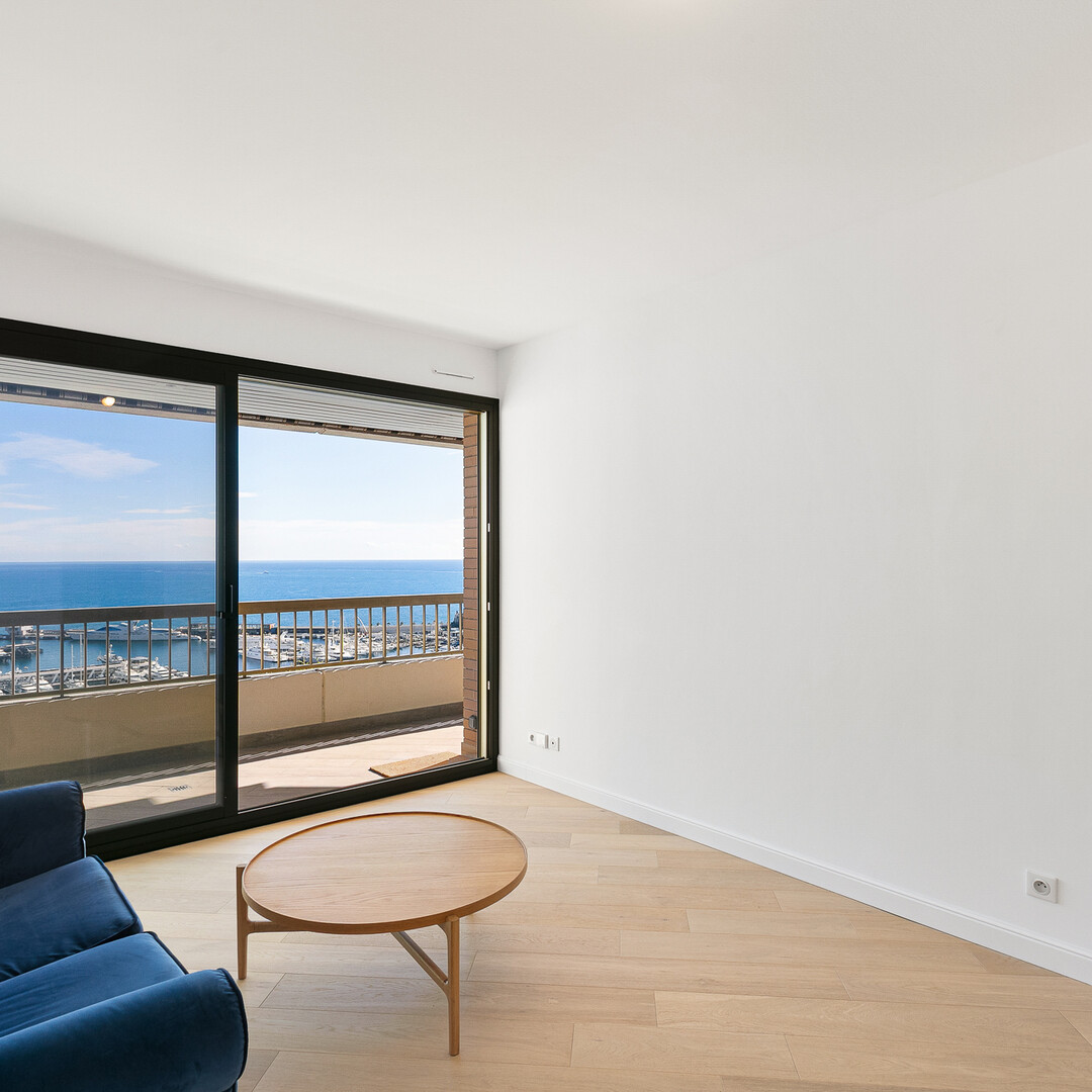 Vente 3 pièces rénové vue extraordinaire Monaco