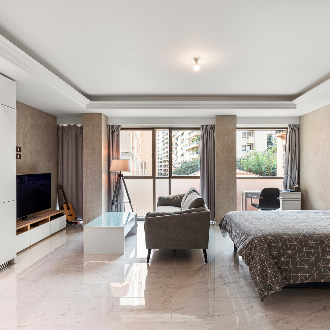 Vente Exclusivité appartement studio avec parking Condamine dans résidence de standing