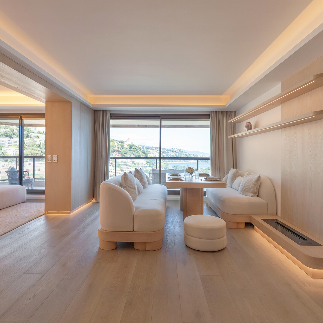 Exclu - Monte Carlo Sun - Luxueux 3 pièces meublé - Vue mer panoramique