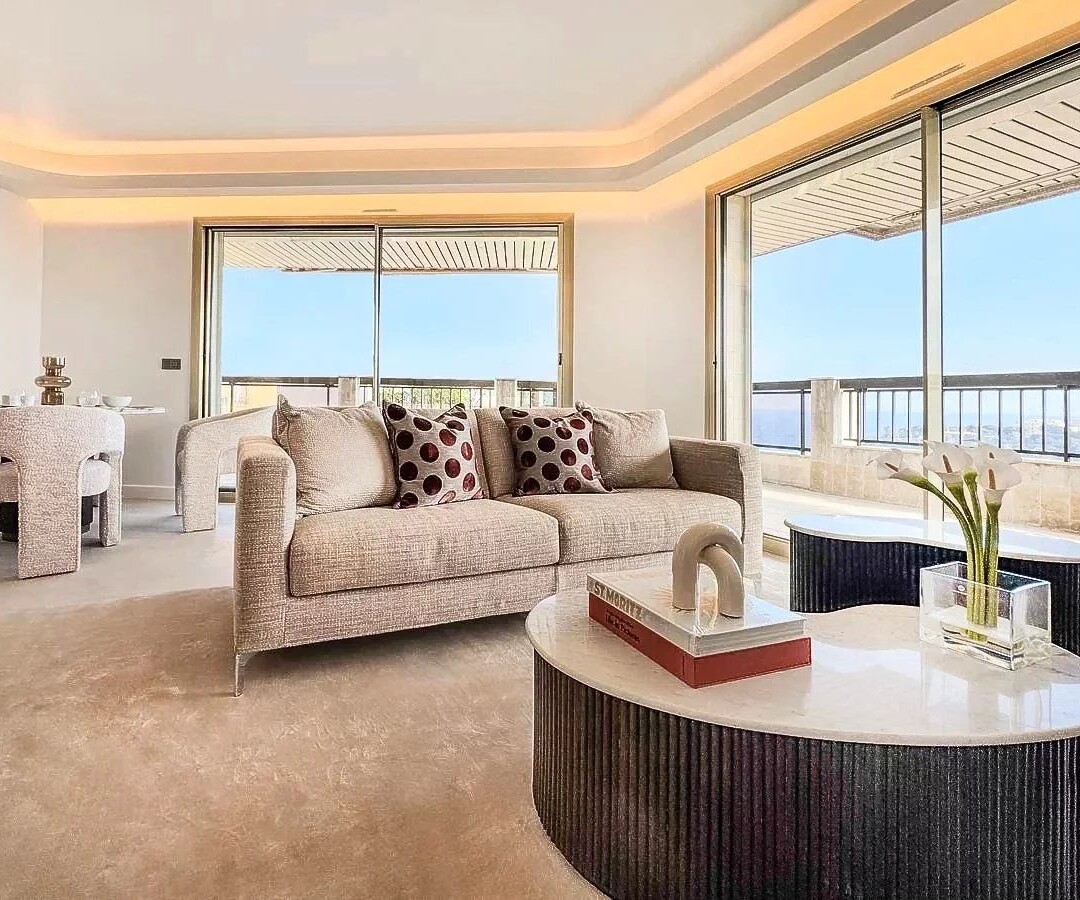 Beverly Palace - Luxueux 3 Pièces - Vue panoramique sur le port et sur le Rocher