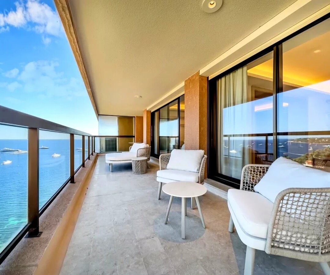 Exclu - Monte Carlo Sun - Luxueux 3 pièces meublé - Vue mer panoramique