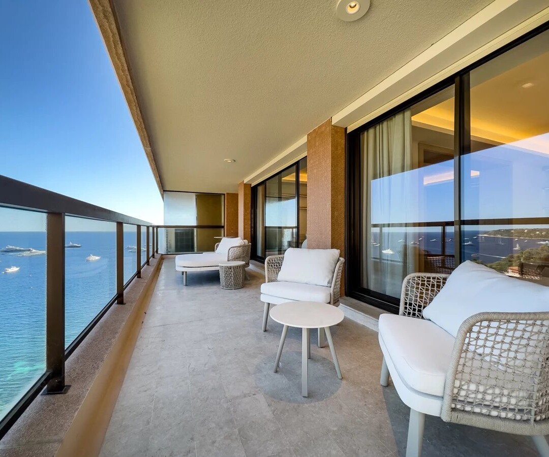 Exclu - Monte Carlo Sun - Luxueux 3 pièces meublé - Vue mer panoramique