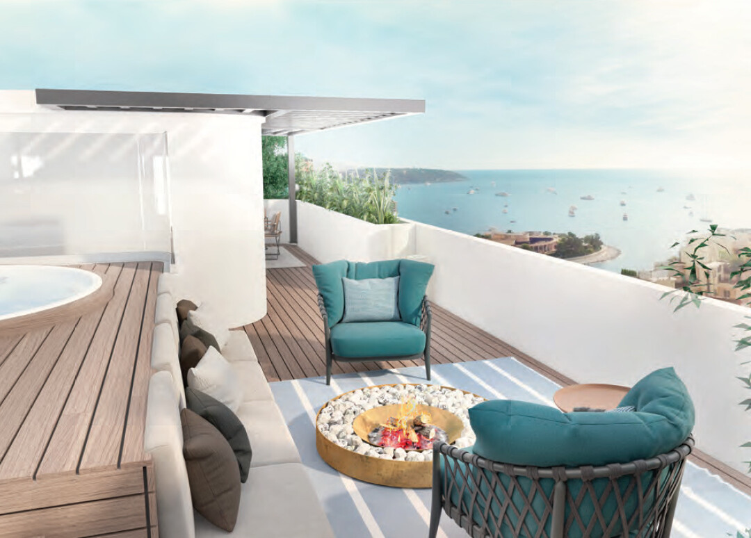 EXCEPTIONNEL PENTHOUSE TRIPLEX 6 PIECES AVEC VUE MER PANORAMIQUE