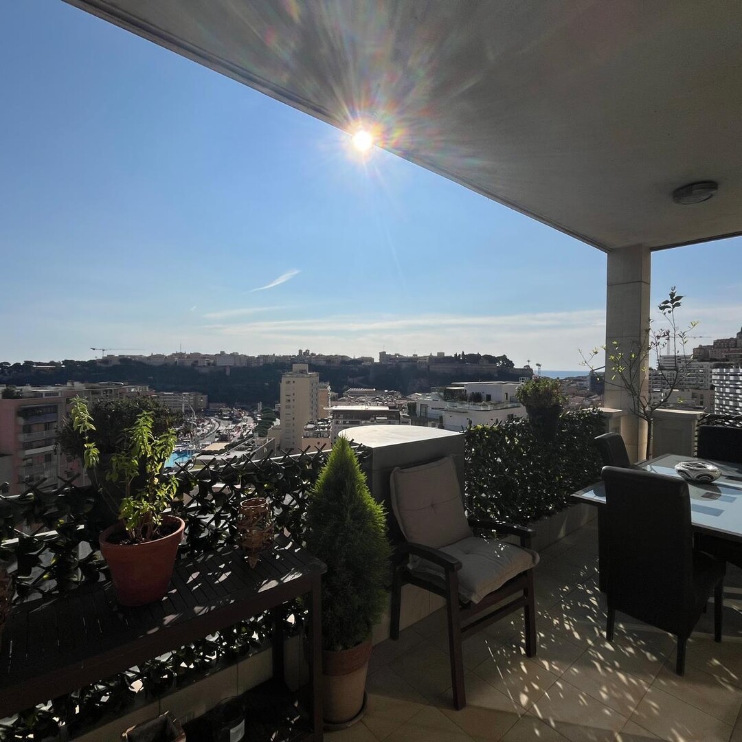 Superbe 3-4 Pièces avec vue mer, port et palais