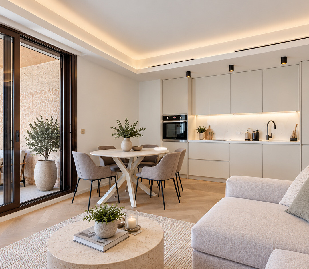 SPACIEUX 2 PIECES VUE MER RENOVE