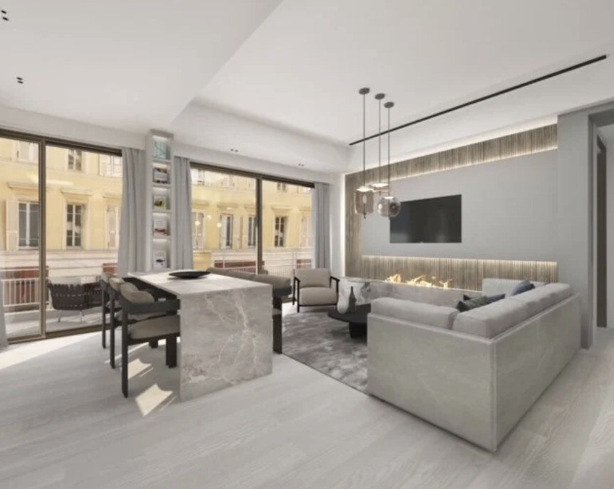 Appartement rénové à vendre à Condamine