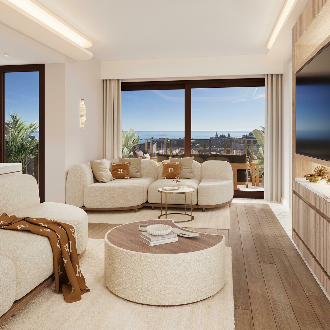 SUPERBE 4 PIÈCES RÉNOVÉ AVEC VUE SUR LE CASINO – RIVIERA PALACE - Appartements à vendre à Monaco